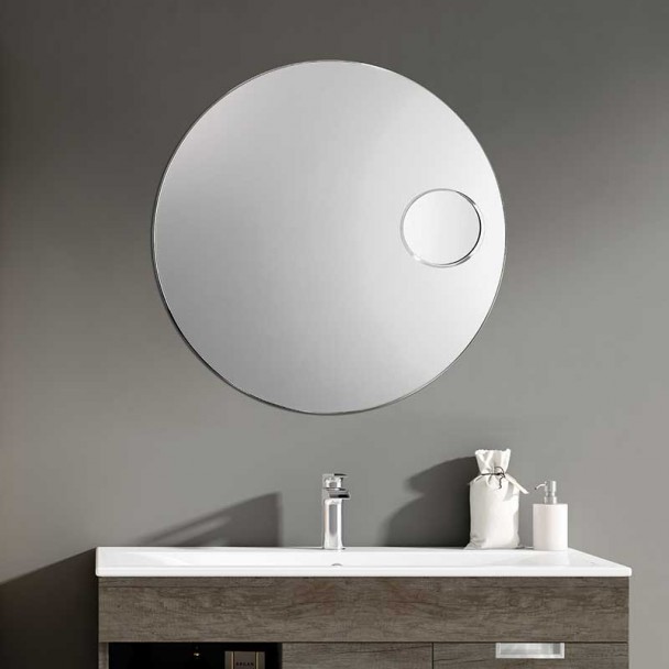Miroir de salle de bains Zoom Plus Ronde