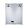 Miroir de salle de bains avec des Projecteurs Baléares Lunette 60x75 cm