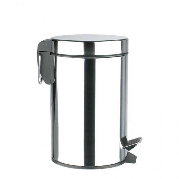 Recycler salle de Bains Ronde 3L Chrome