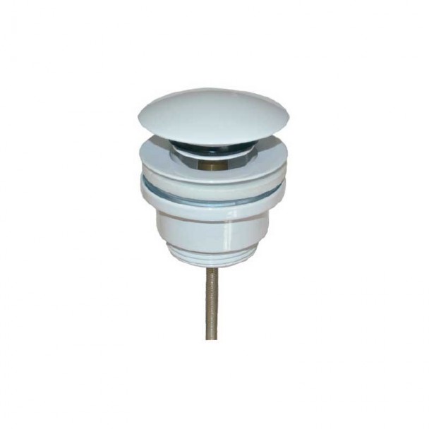 Valve Clic-Clac Blanche Universelle