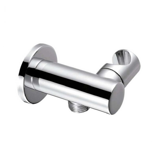 Support de douche Ronde avec prise d'Eau
