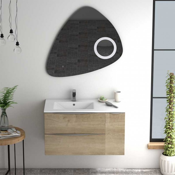 Ensemble de salle de Bain-Landes 90 Évier Onyx