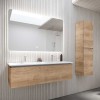 Lavabo Comptoir Ambar 2 Cuves pour Salle de Bain