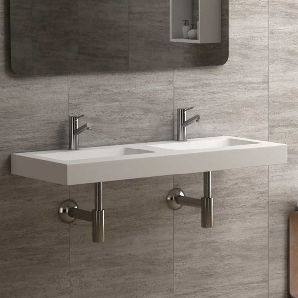 Évier Comptoir de l'Ambre de la Lèvre pour salle de Bain