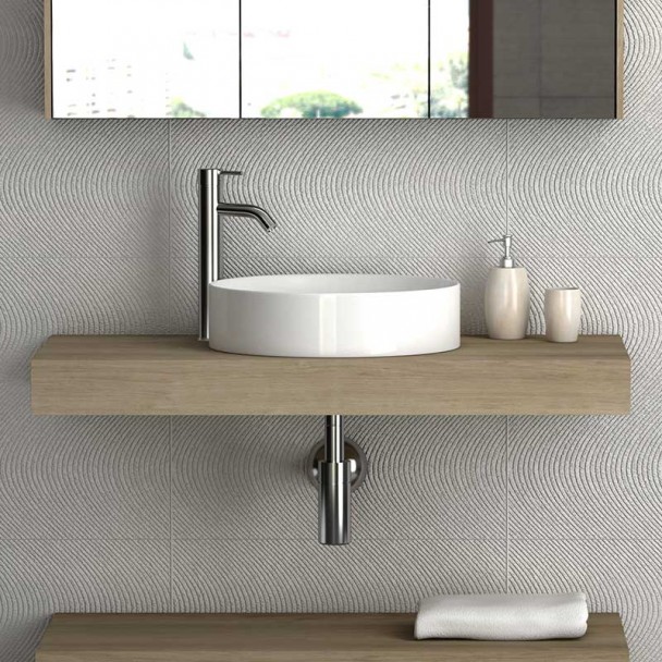 Comptoir de la Lèvre en Bois pour salle de Bain