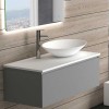 Au-dessus de Compteur bassin Ovale de la salle de Bain