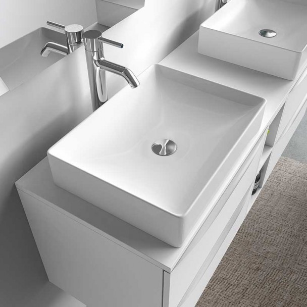 Au-dessus de Compteur bassin d'Istanbul pour la salle de Bains